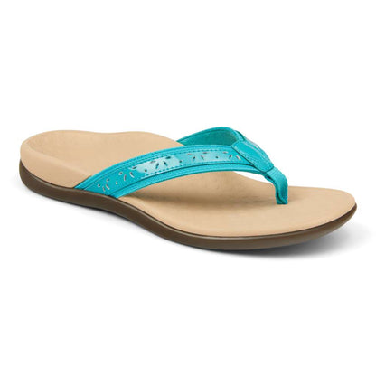 Casandra Toe Post Sandal - Teal