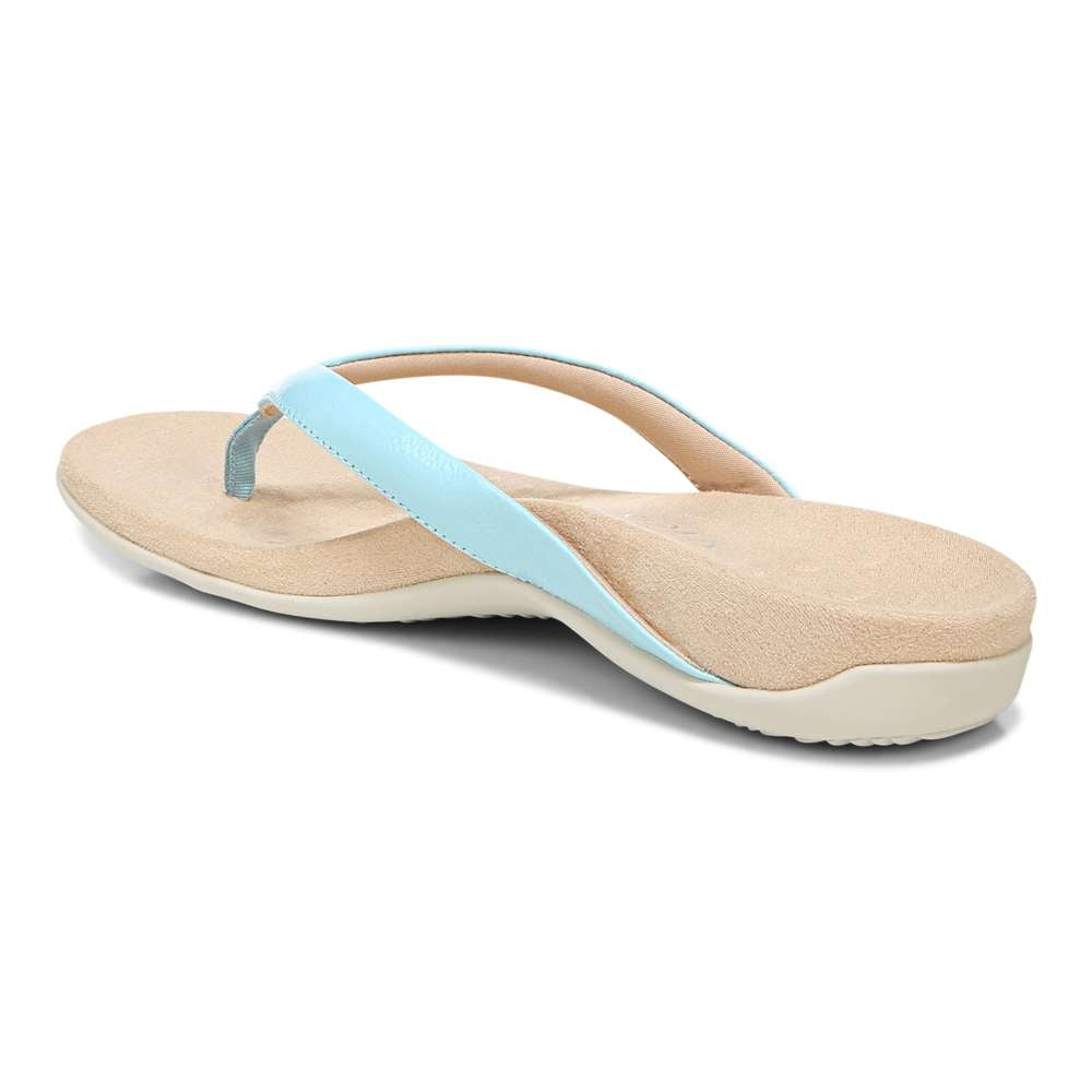 Dillon Toe Post Sandal - Porcelain Blue