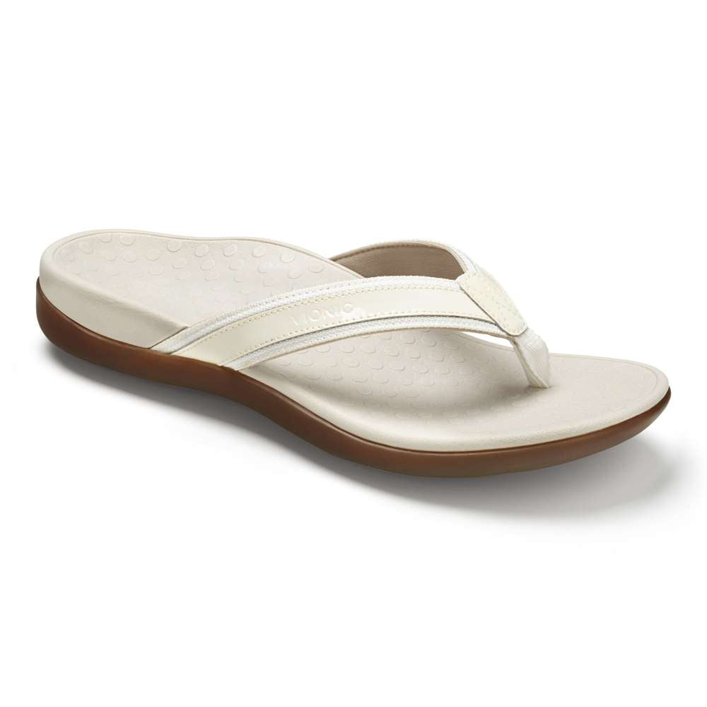 Islander Toe Post Sandal - White