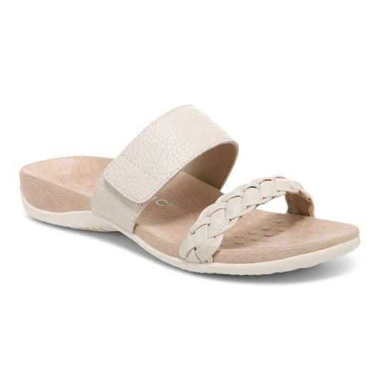 Jeanne Slide Sandal - Cream