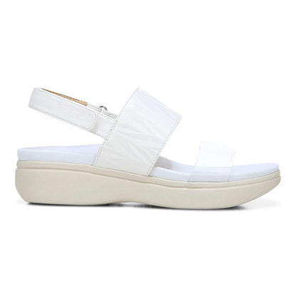 Karleen Platform Sandal - White
