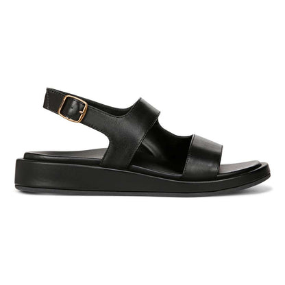 Madera Slingback Sandal - Black Leather