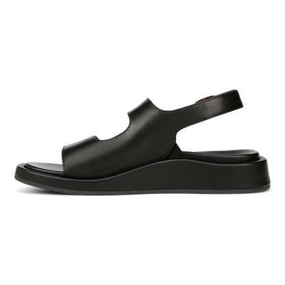 Madera Slingback Sandal - Black Leather