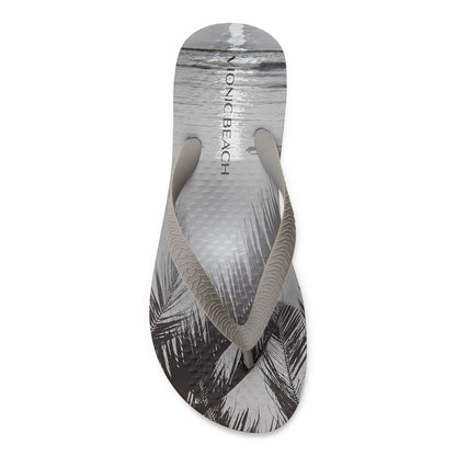 Beach Manly Toe Post Sandal - Palm Sunset Grey