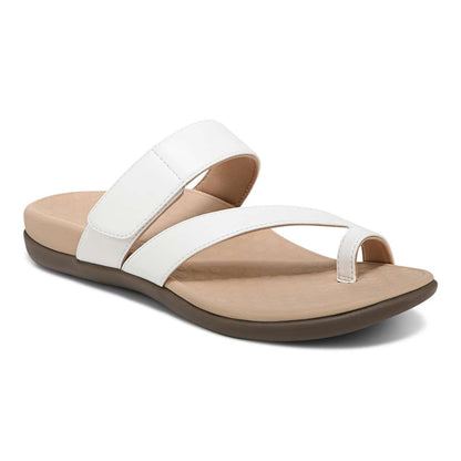 Morgan Slide Sandal - White