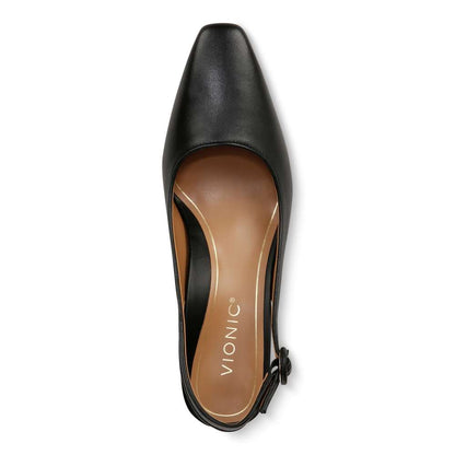 Perris Slingback Heel - Black