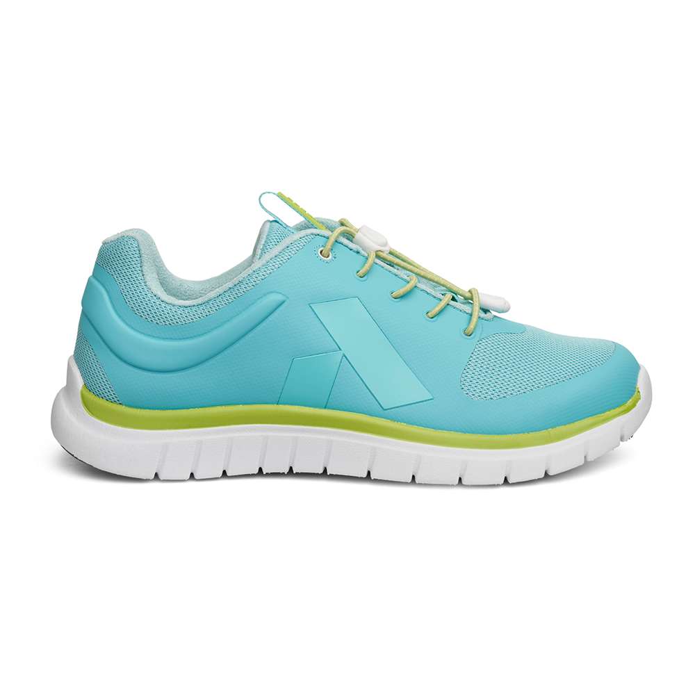 No. 23 Sport Runner - Teal/Lime