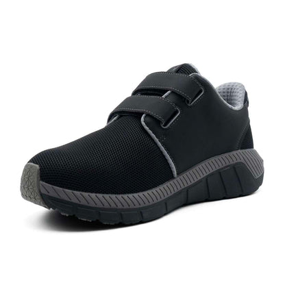 No. 74 Double Depth Sport Jogger W/ Heel Assist - Black/Grey