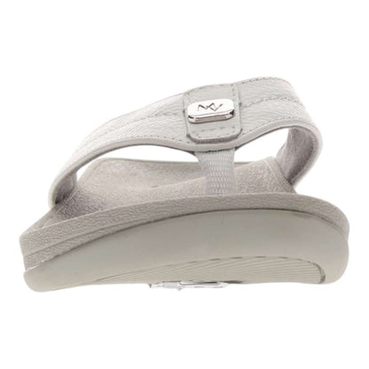 Allora Smooth Toe Post Sandal - White